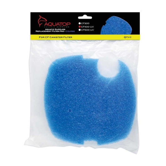 Aquatop Replacement Filter Sponge for CF Series Filters For CF-400UV Blue 1ea/1 pk