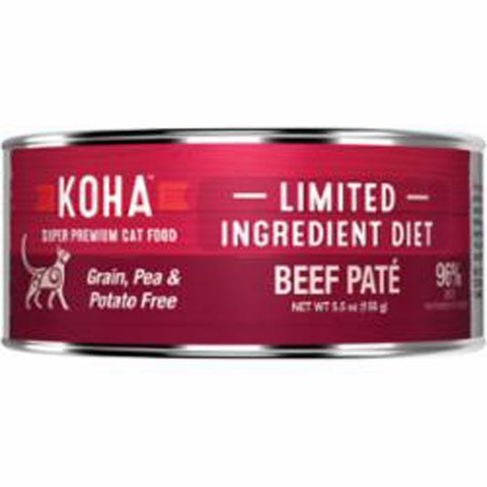 Koha Cat Limited Ingredient Grain Free Shredded Lamb 5.5Oz (Case Of 24)