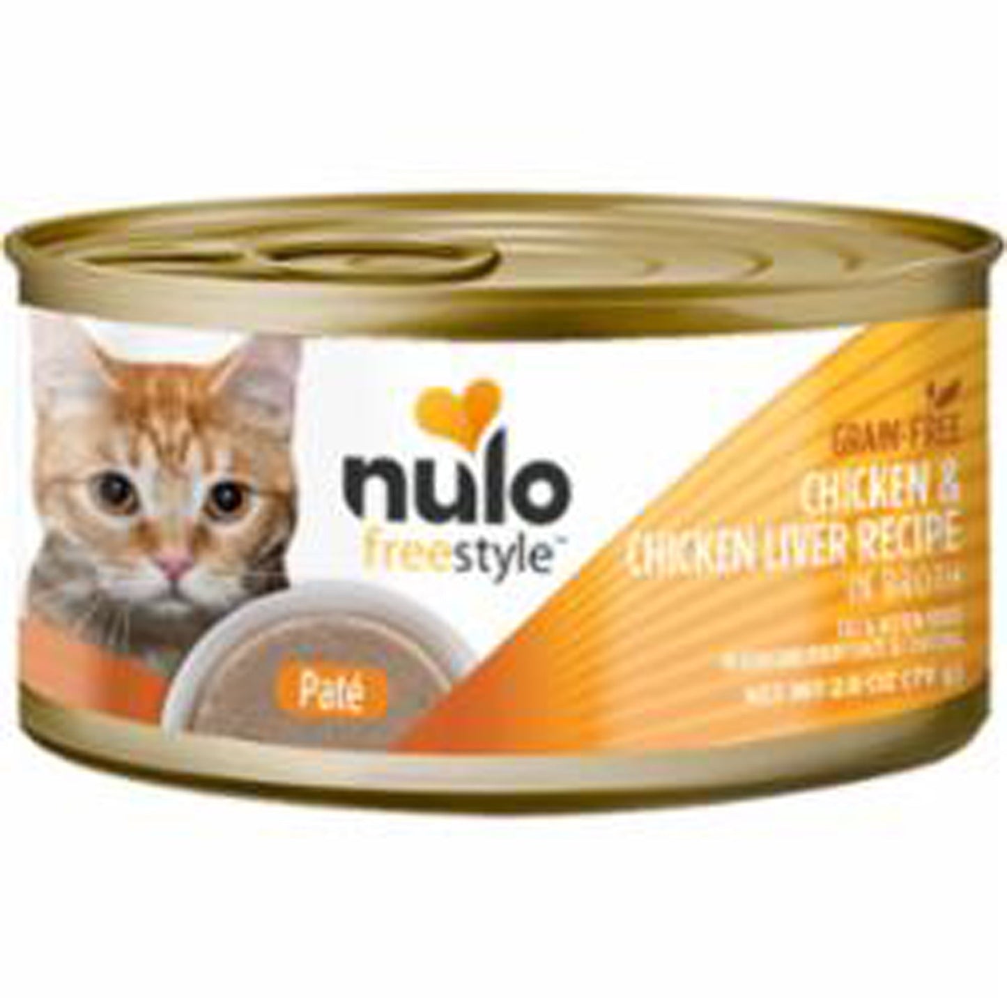 Nulo Freestyle Cat Pate Grain Free Chicken Liver 2.8oz. (Case of 24)