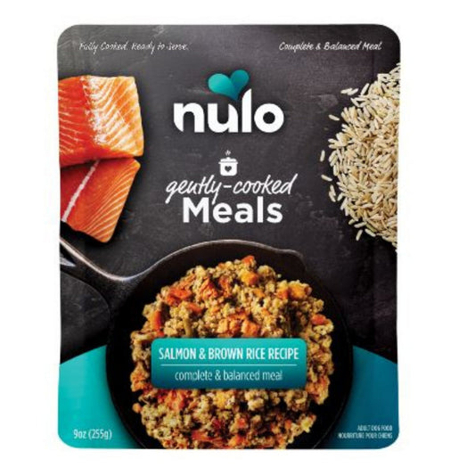 Nulo Dog Gently Cooked Salmon & Brown Rice 9oz.