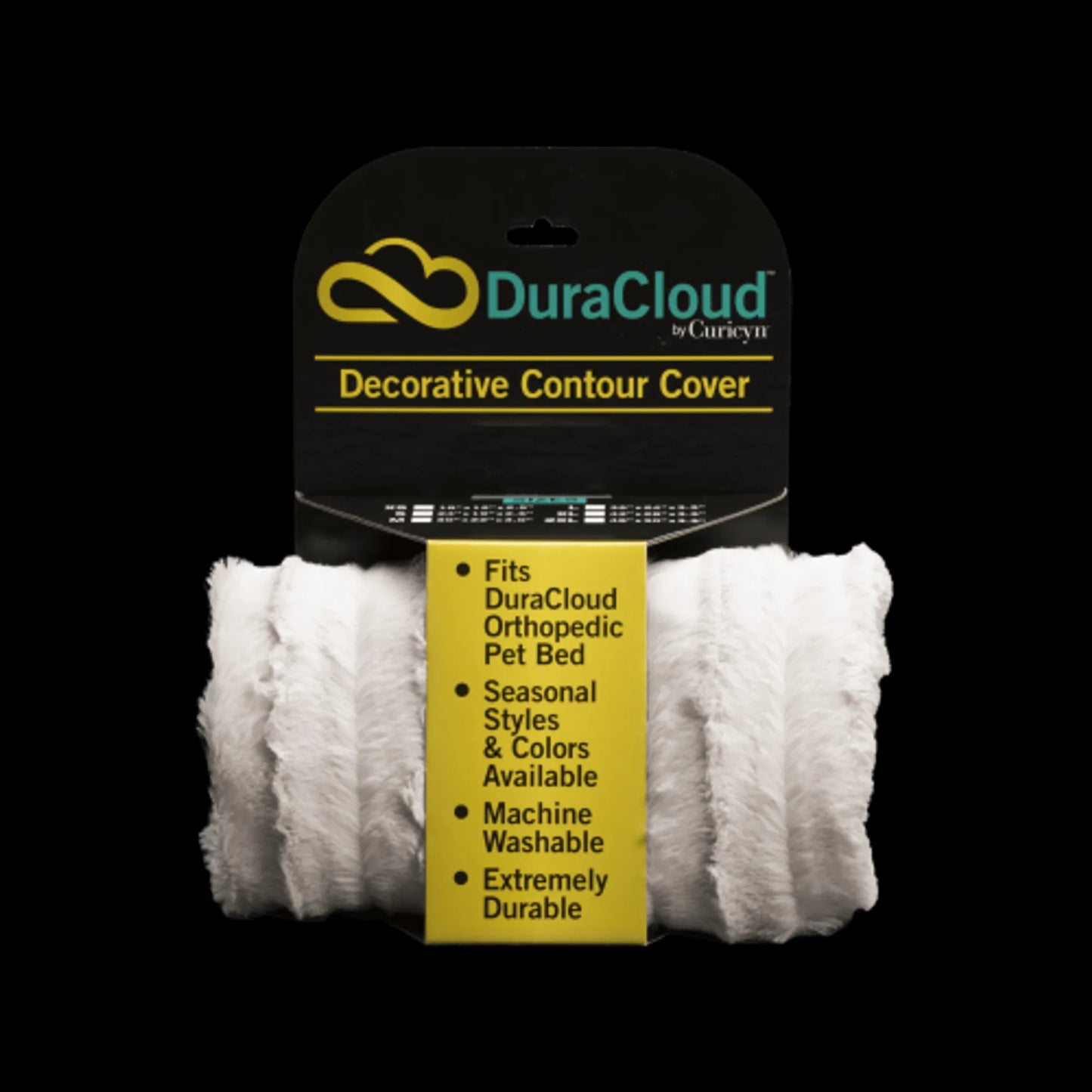 DuraCloud Orthopedic Pet Bed and Crate Pad Contour Cover