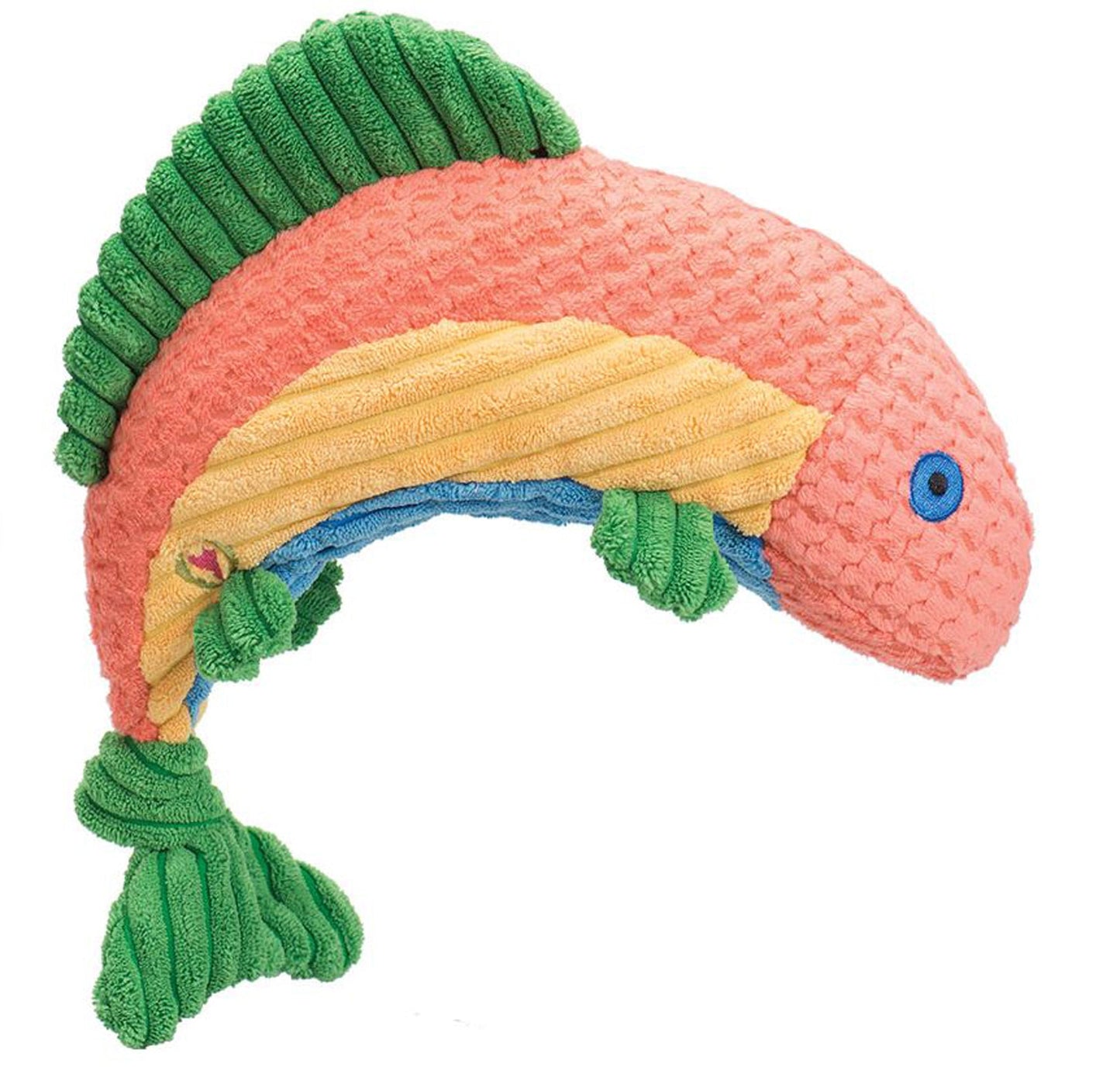 Hugglehounds Dog Knottie Rainbow Trout Large