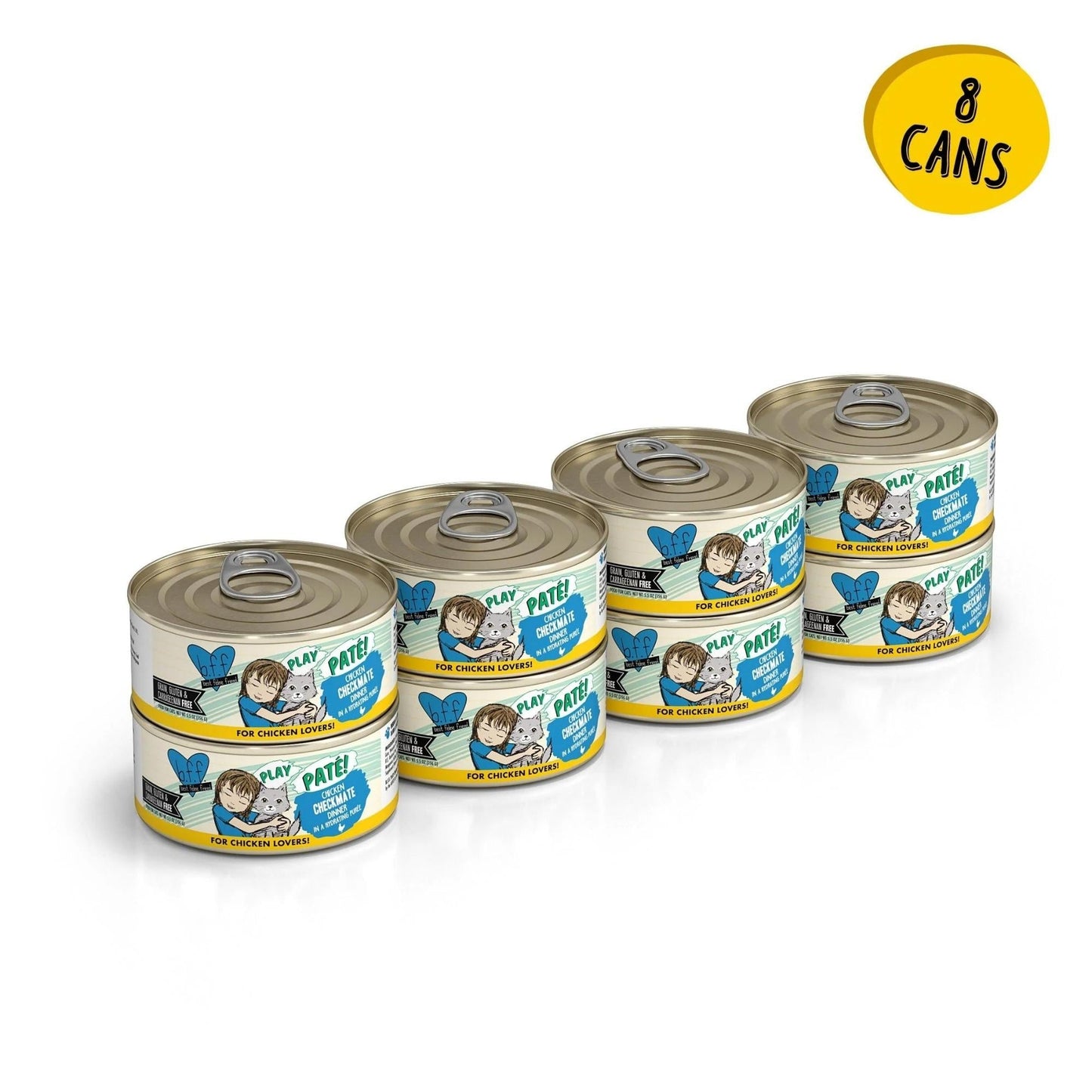 BFF Cat Play Chicken Checkmate Dinner 5.5oz. (Case of 8)