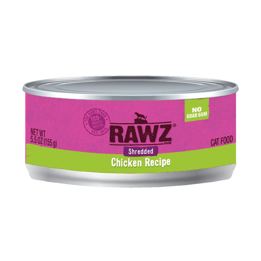 Rawz Cat Shredded Chicken 5.5oz. (Case of 24)