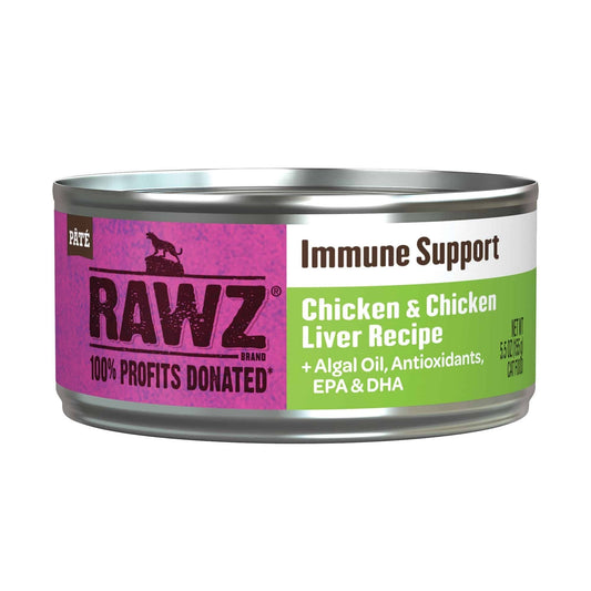 Rawz Immune Cat 5.5oz.Chicken Chicken Liver Pate (Case of 24)