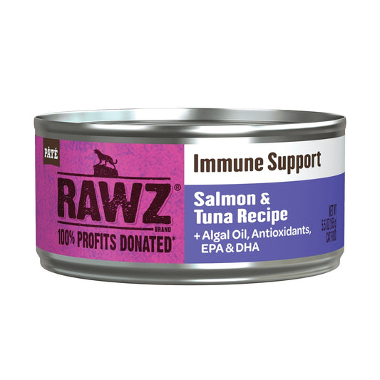 Rawz Immune Cat 5.5oz. Salmon Tuna Pate (Case of 24)