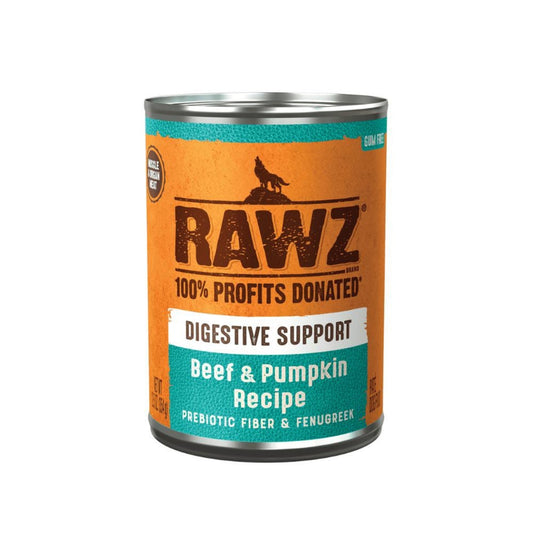 Rawz Digestive Dog 12.5oz. Beef Pumpkin Pate (Case of 12)