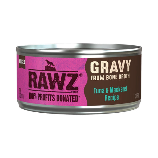 Rawz Gravy Cat 5.5oz. Tuna Mackerel  (Case of 24)