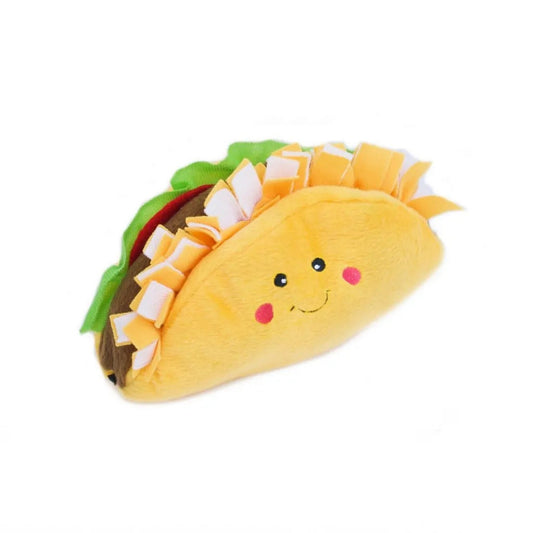 ZippyPaws NomNomz Dog Toy Taco 1ea/MD