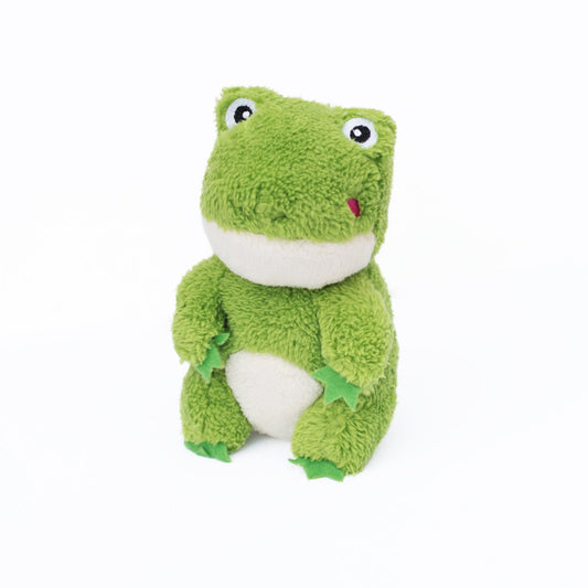 ZippyPaws Cheeky Chumz Dog Toy Frog 1ea/MD