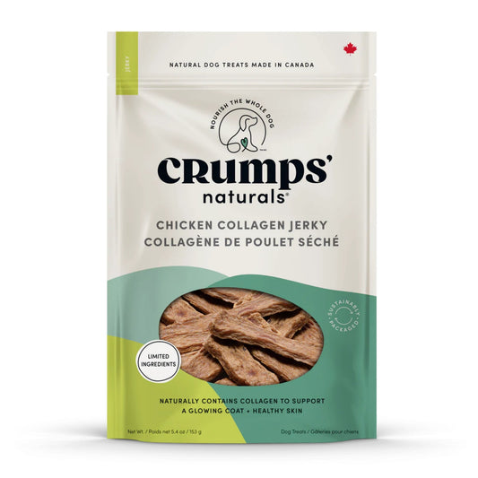 Crumps Naturals Dog 5.4oz. Chicken Collagen Jerky