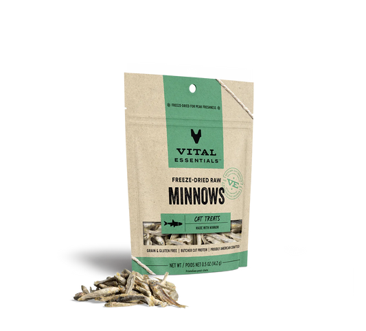 Vital Essentials Cat Freeze-Dried Treat Minnows 0.5oz.