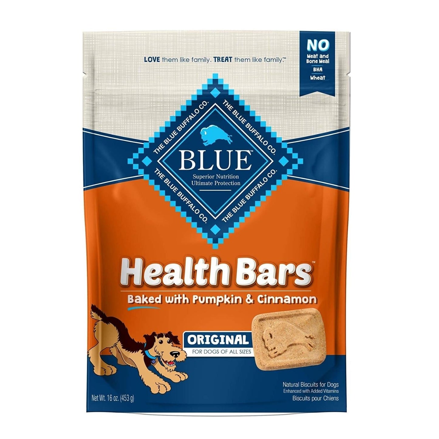 Blue Buffalo Health Bar Pumpkin Cinnamon 16oz