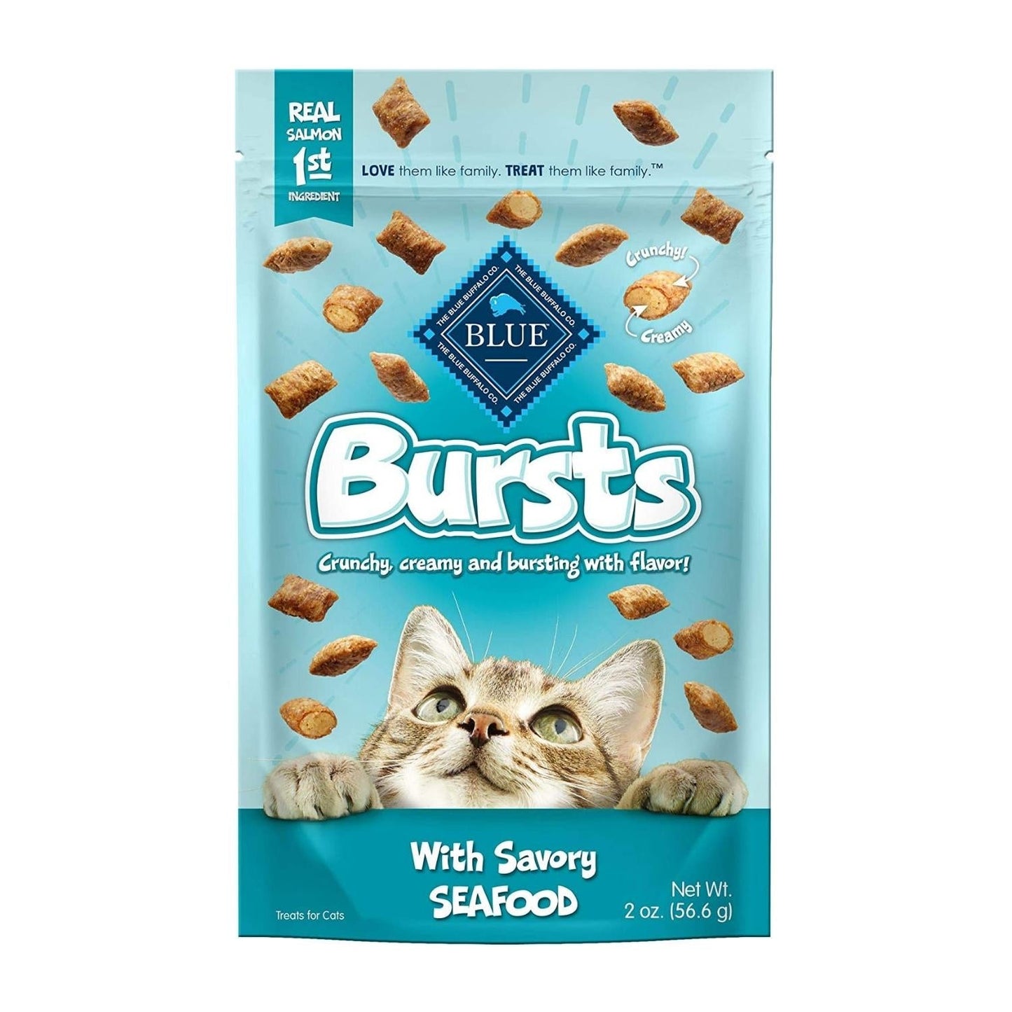 Blue Buffalo Bursts Seafood 2oz. (Case of 6)