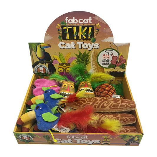 Fabcat Tiki 25Pc Display