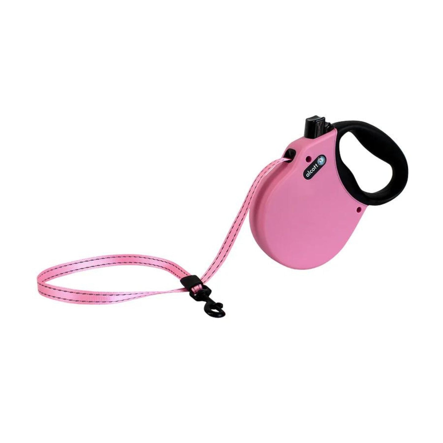 Alcott Adventure Retractable Belt Leash Pink Small-16Ft