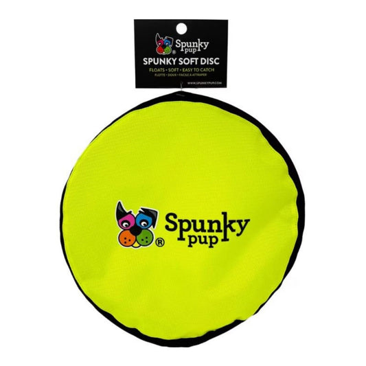 Spunkypup Soft Disc Flying Fetch Toy