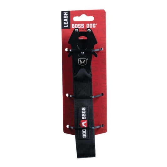 Boss Dog Tactical Dog Leash Black, 1ea/4 ft