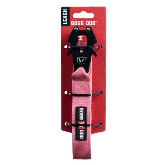 Boss Dog Tactical Dog Leash Pink, 1ea/6 ft