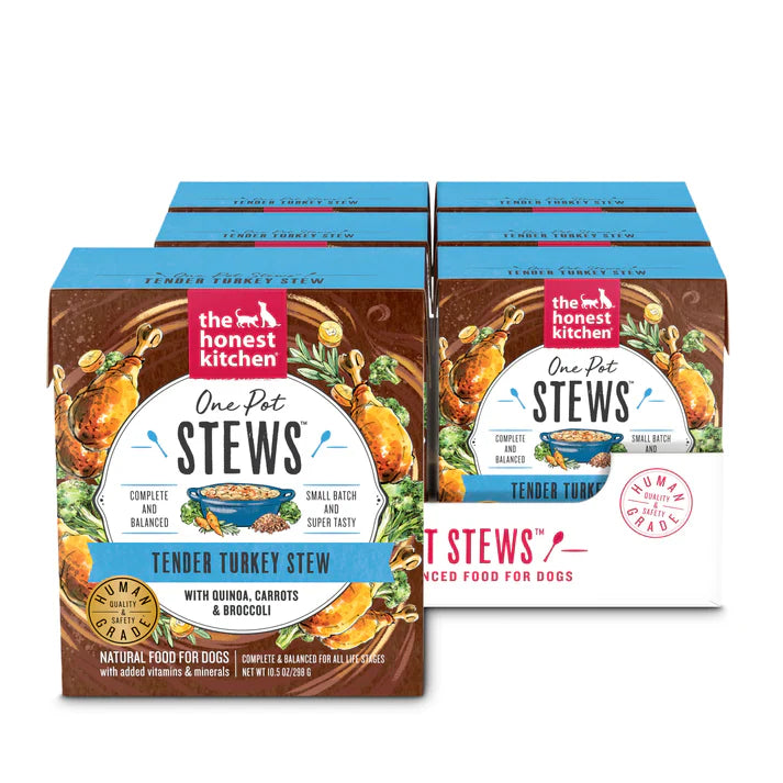 The Honest Kitchen Dog One Pot Stew Turkey and Quinoa 10.5oz. (Case of 6)