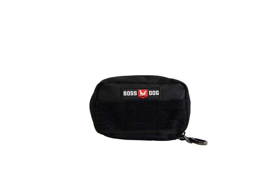 Boss Dog Tactical Molle Harness Bag Black, 1ea/Small