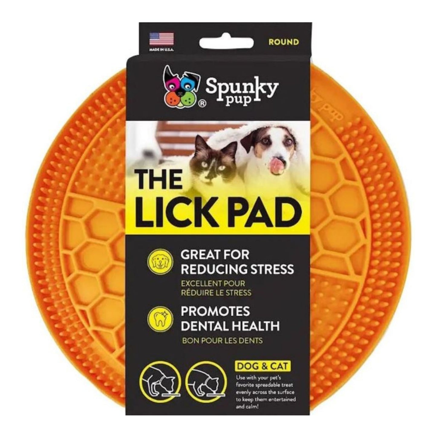 Spunkypup Slow Feeder & Lick Pad Duo Combo Bowl One Size