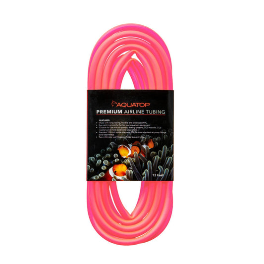 Aquatop Airline Tubing Neon Red, 1ea/13 ft