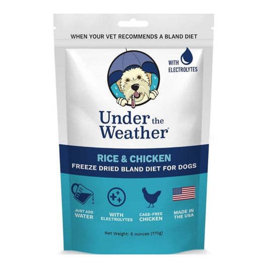 Under The Weather Bland Diet For Dogs Chicken/Rice 6oz.