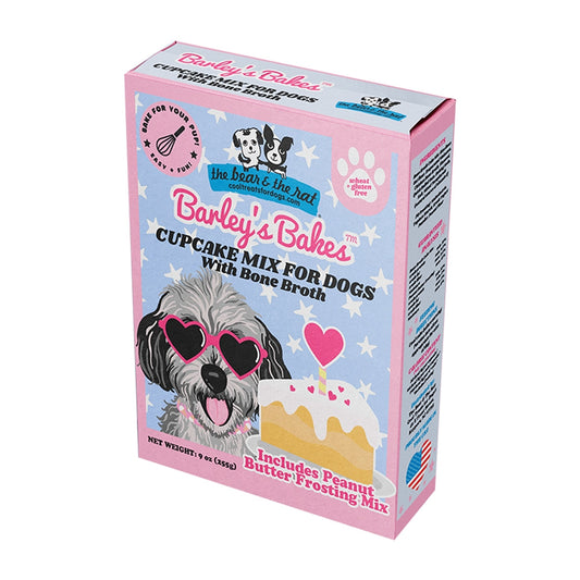 The Bear And The Rat Dog Barleys Bakes Cupcake Mix Broth 9oz.