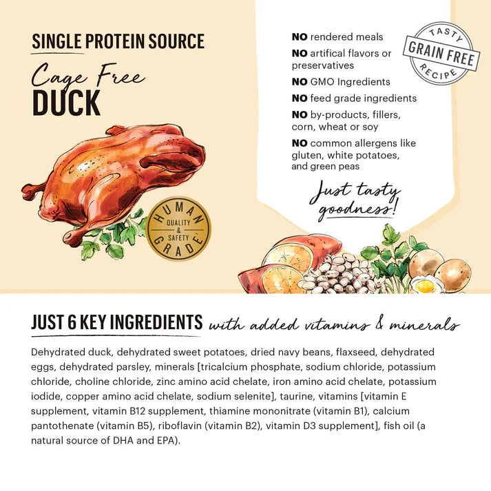 The Honest Kitchen Grain Free Spruce Duck Sweet Potato 4 Lbs.