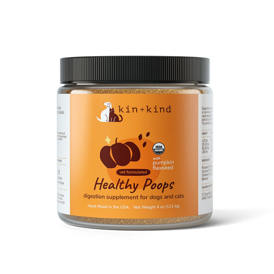 Kin+Kid Organic Digestion Supplement Healthy Poops Pumkin  4oz.