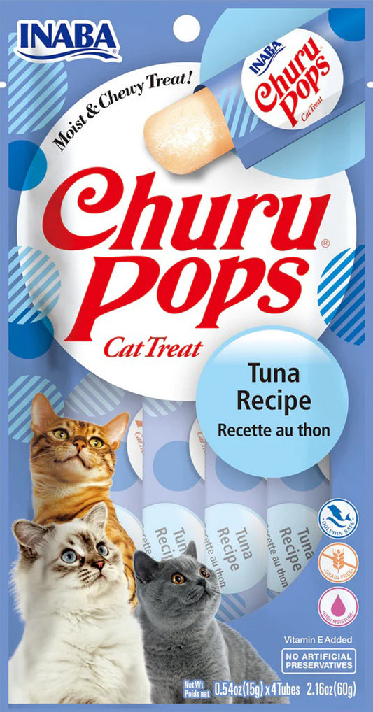 Inaba Cat Churu Pop Tuna 6Ct/ 2.16Oz