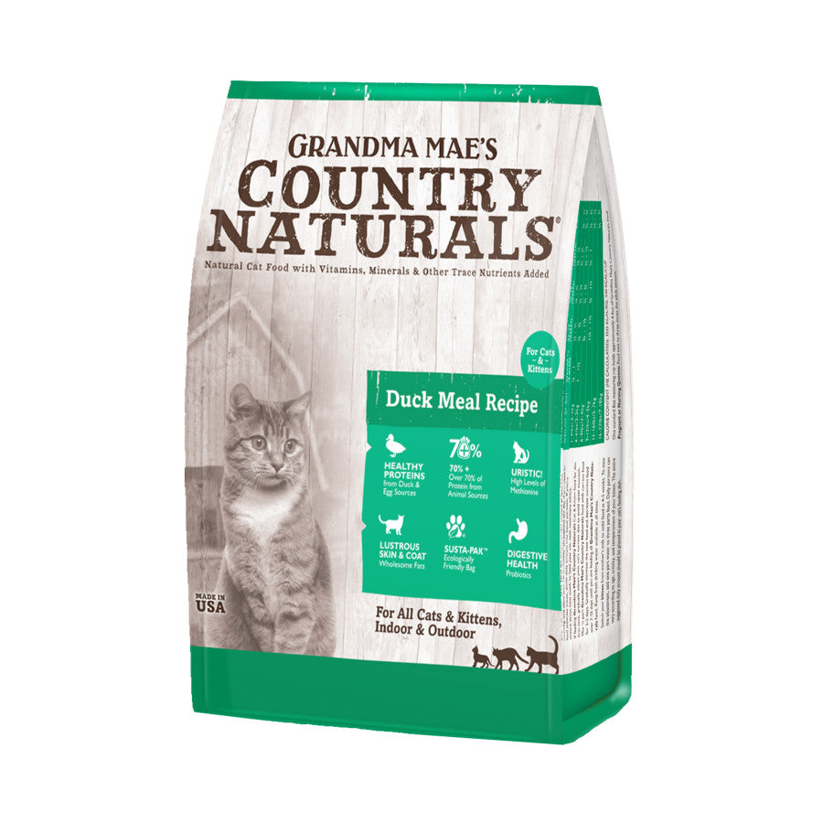 Grandma Mae's Country Naturals Dry Cat & Kitten Food Duck 1ea/3 lb