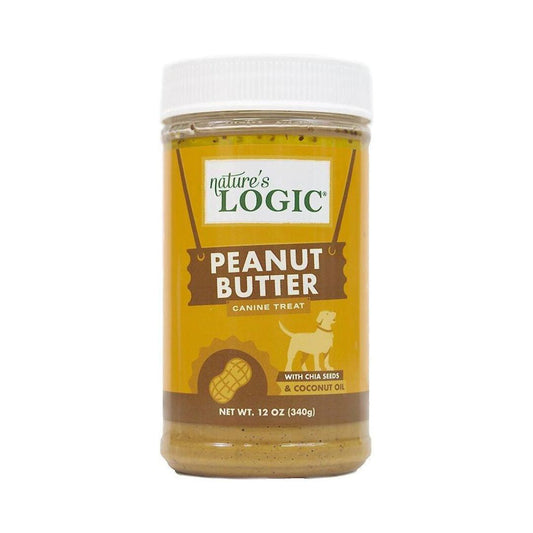 Natures Logic Dog Jar Peanut Butter 12oz.