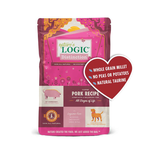 Natures Logic Dog Distinction Pork 24Lb