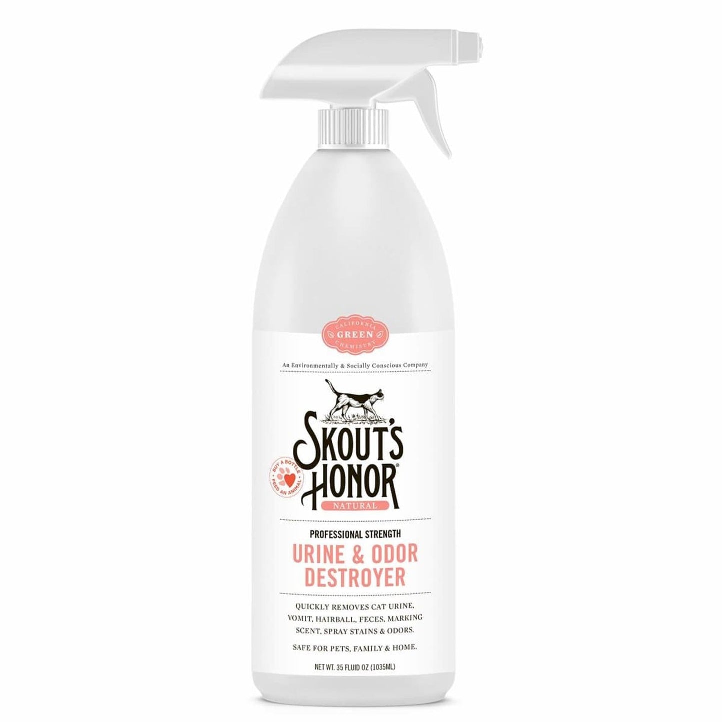 Skouts Honor Cat Urine and Odor Destroyer 35Oz