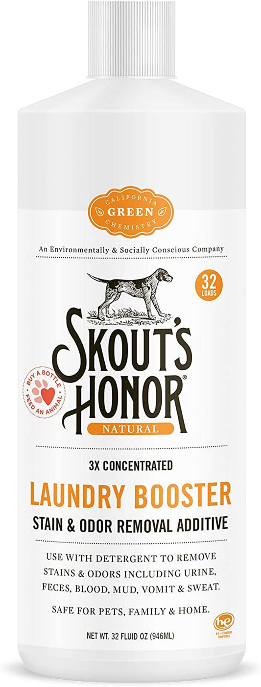 Skouts Honor Dog Laundry Boost Stain and Odor 32Oz