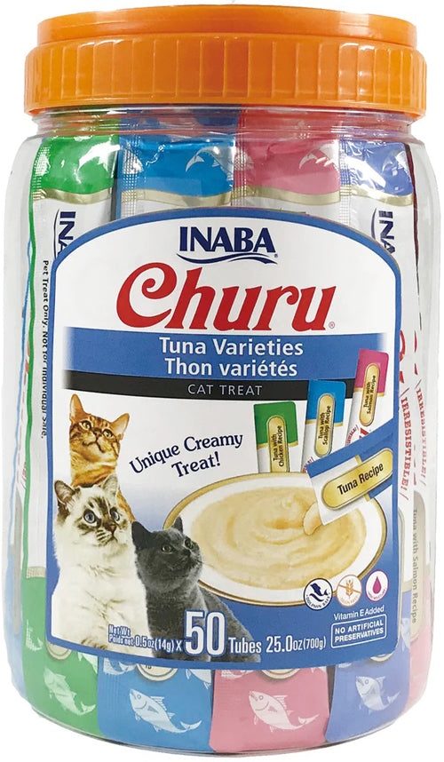 Inaba Cat Churu Tuna 50Ct Jar