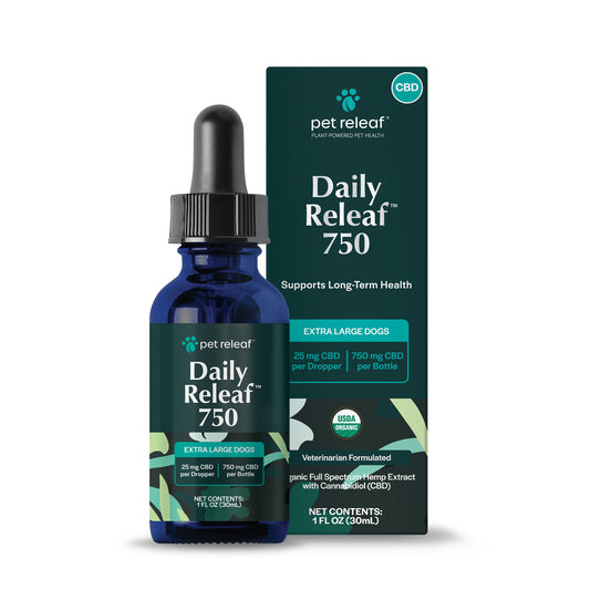 Pet Releaf Daily Organic Hemp Oil Cbd 750Mg