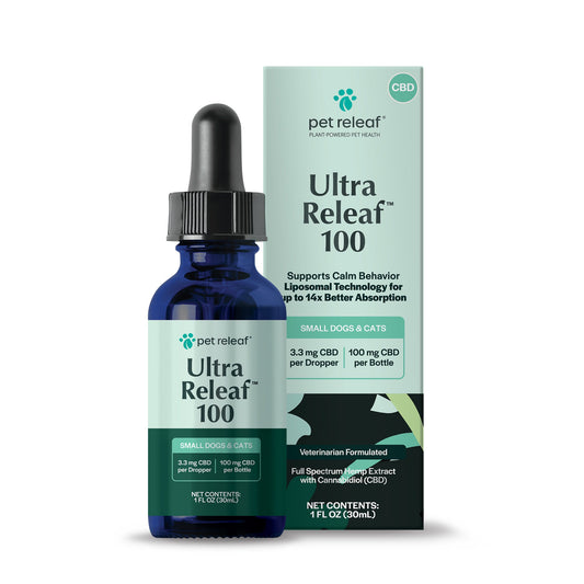 Pet Releaf Lipesome Ultra Releaf Hemp Oil Cbd 100Mg