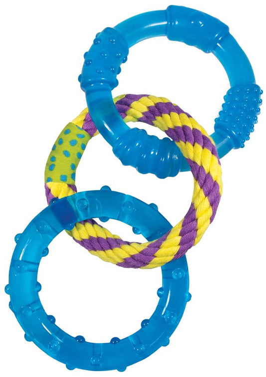 Petstages Orka Dental Links Dog Chew Toy Multi-Color 1ea