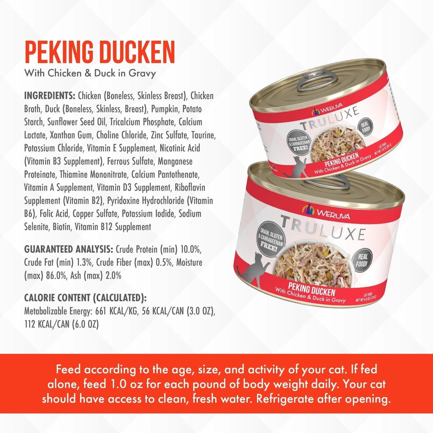 Truluxe Cat Peking Ducken 6oz. (Case of 24)