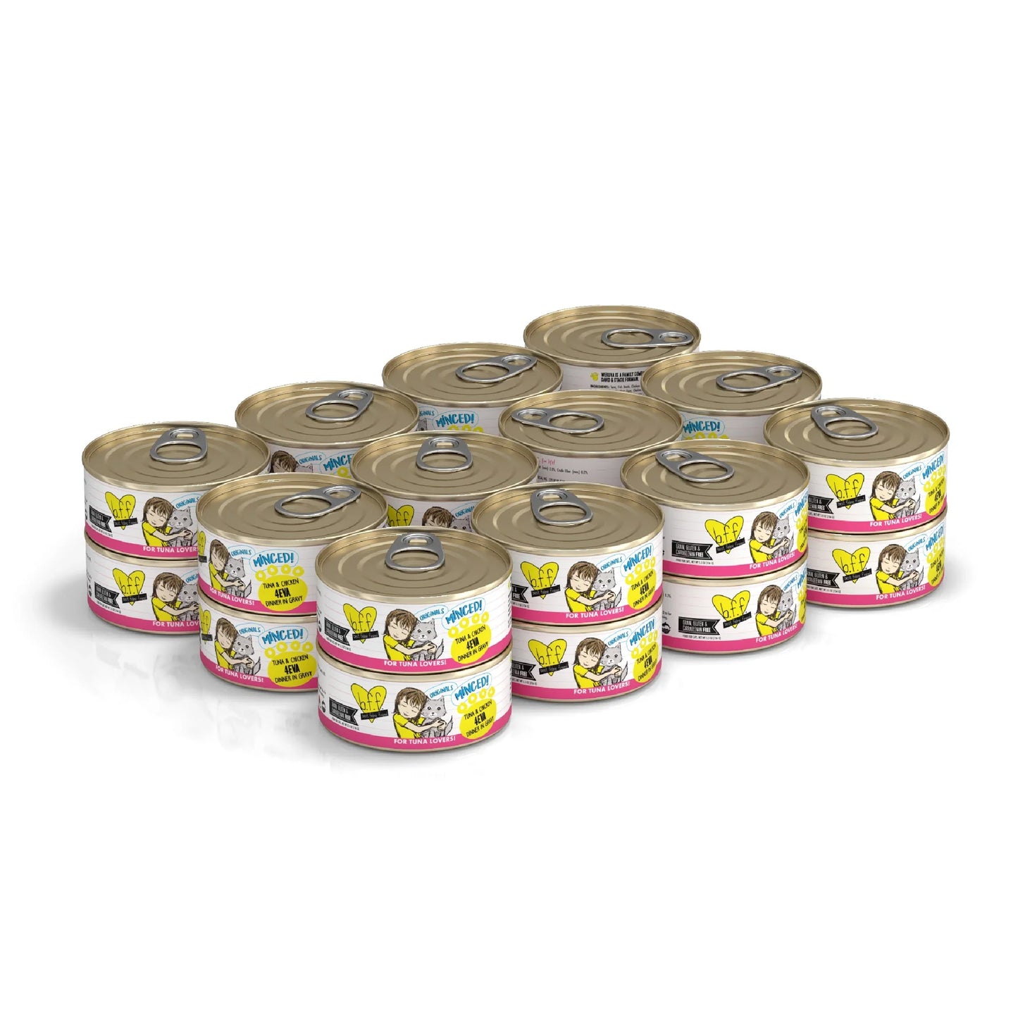 BFF Cat Tuna and Chicken 4Eva Dinner in Gravy 5.5oz. (Case of 24)