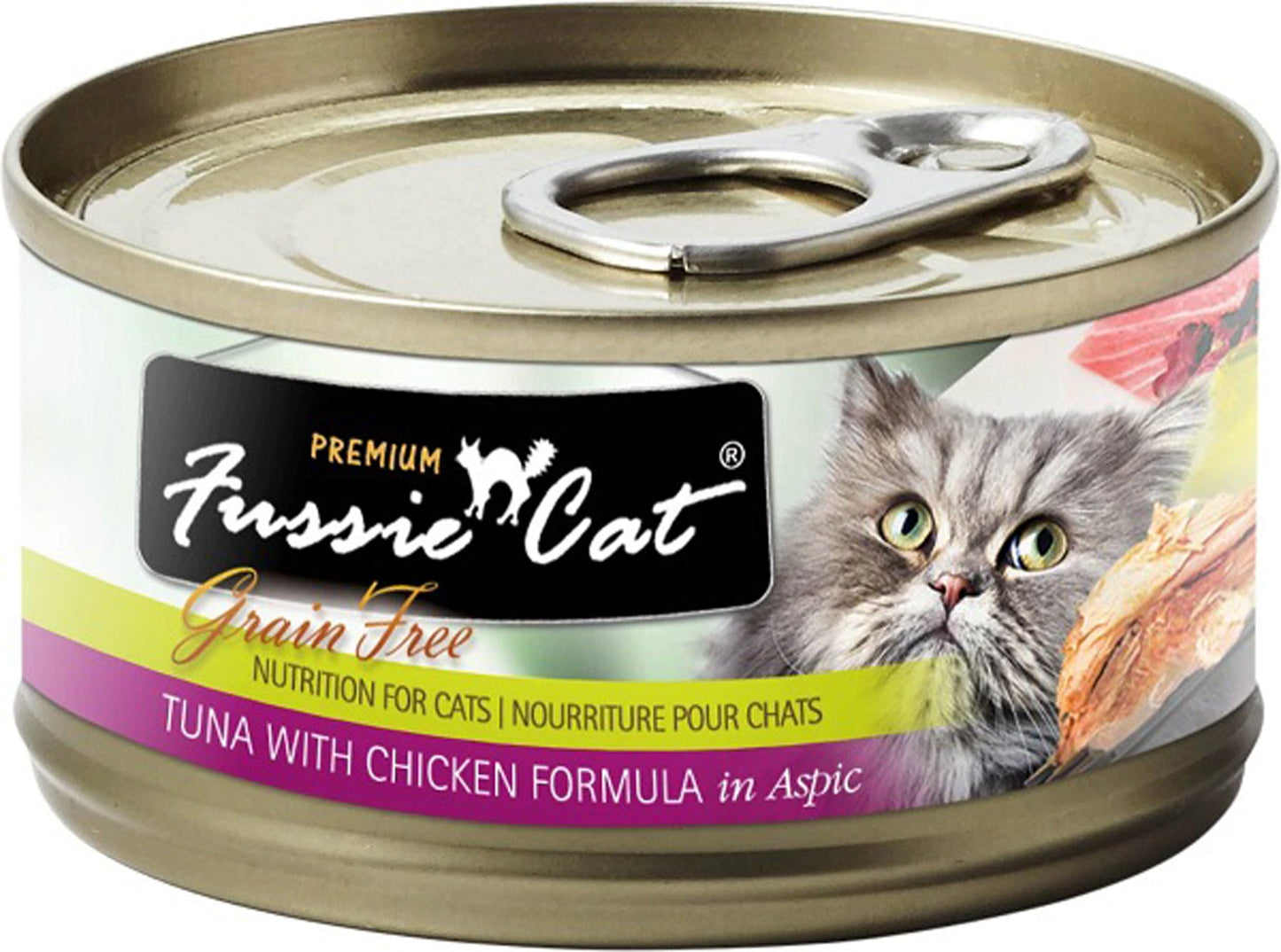 Fussie Cat Premium Tuna With Chicken 5.5oz. (Case of 24)