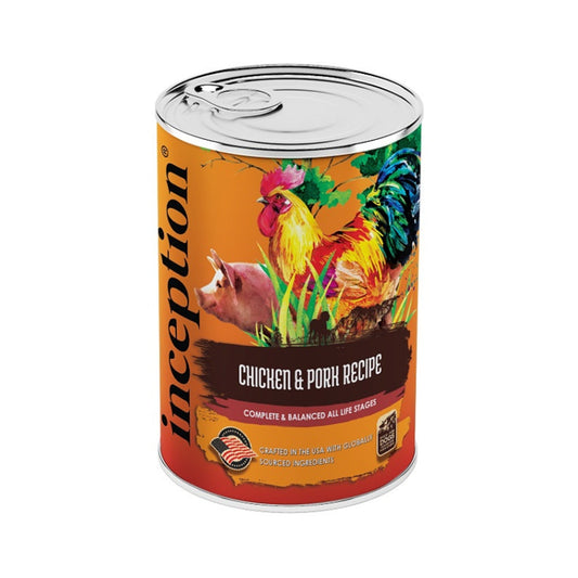 Inception Dog Can Chicken Pork 13oz. (Case of 12)