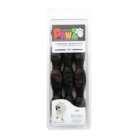 Pawz Dog Boots Black Tiny