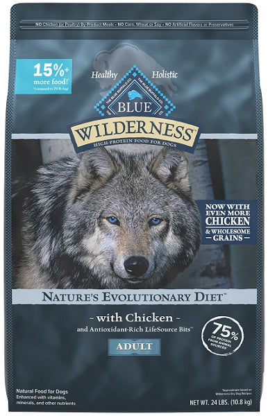 BLUE Wilderness™ Premier Blend Chicken and Tender Meaty Cuts 23#