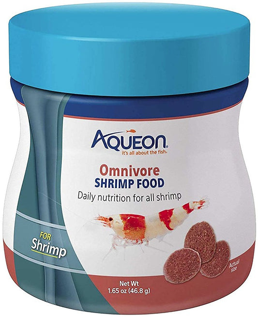 Aqueon Omnivore Shrimp Food Daily Nutrition for All Shrimp