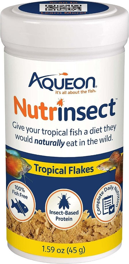 Aqueon Nutrinsect Tropical Flakes
