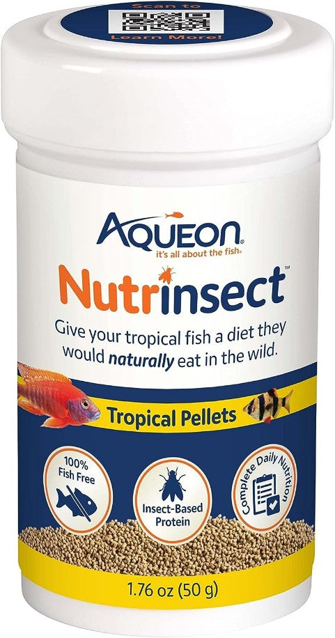 Aqueon Nutrinsect Tropical Pellets